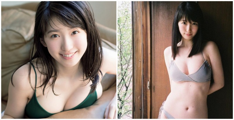 19 歲樂團歌手進軍寫真界！清新白皙「爆乳偶像」日比美思又甜又辣的絕美畫面！
