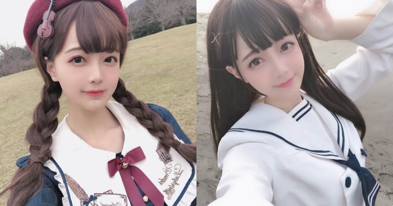 超甜美制服小蘿莉「Chikako 千佳子」，萌萌表情粉絲看了都愛上！