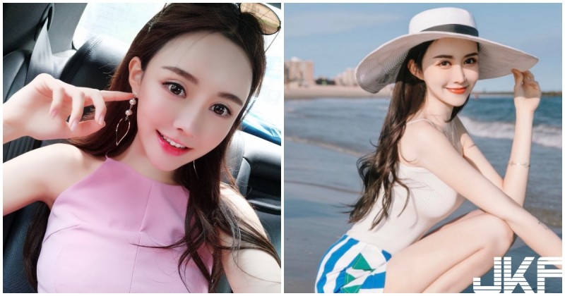21 歲甜美網拍老闆娘！海邊辣曬「雪白美肌」，透嫩到讓人流口水&#8230;