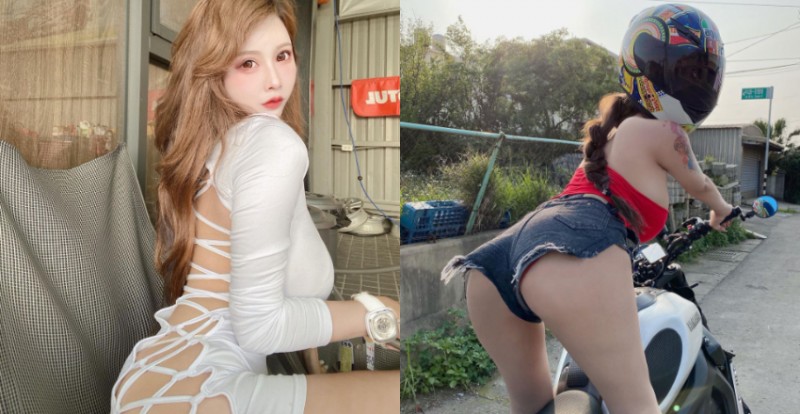 這件戰服太強！巨乳重機女王「艾妃 Ai fei」背面和正面一樣有看頭