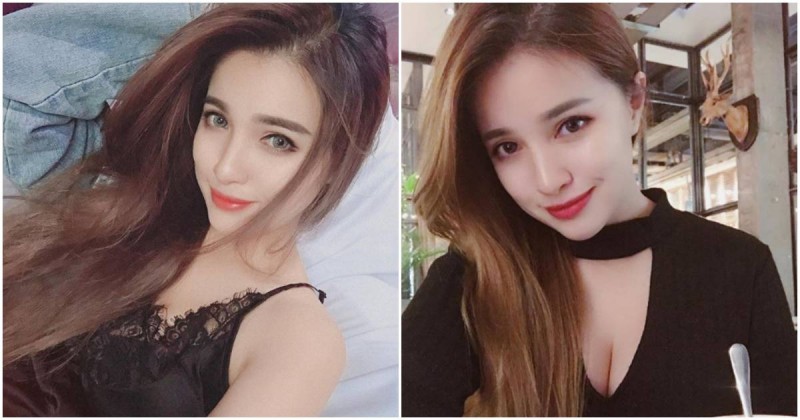 女人味十足的正妹 LenaMia，黑色毛衣下有「火辣豐滿美乳」！