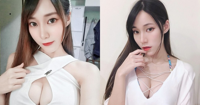 超殺電眼！直播主心兒「白嫩乳量」好犯規，性感的 C 奶曲線辣翻了！