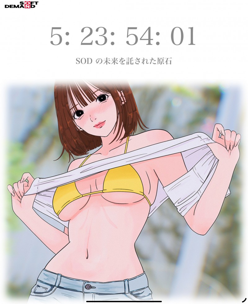 倒数计时！让 SOD 托付未来的「原石女优」8 月 26 日亮相！