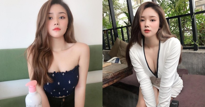 甜美越南正妹「vananh」轉為大膽風格，性感深 V 裝「事業做好大」！