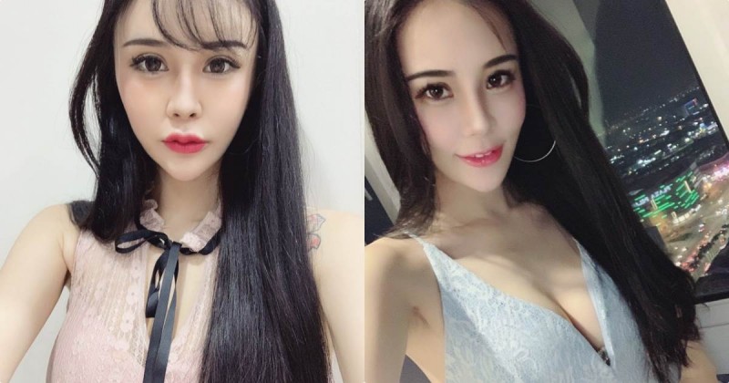 超電眼狂野辣妹「瑄妹兒」，火辣深 V 裝露出「誘惑美乳」！