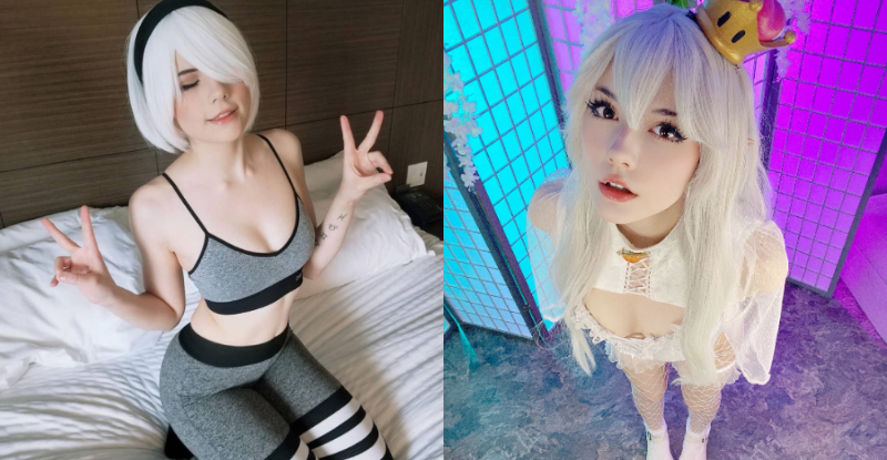 正妹 Coser 萌甜依舊卻意圖使人邪惡　「阿嘿顏 x 上身失蹤」色氣充滿！