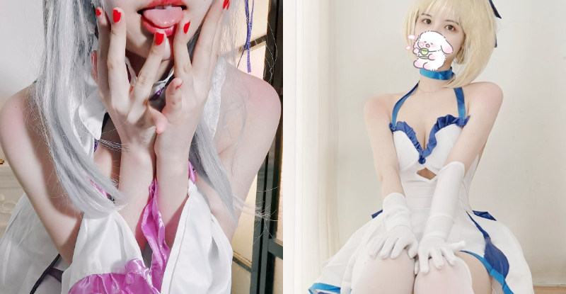什麼都露就是不露臉！正妹 Coser 色氣引爆　白皙辣體滿足你的邪惡幻想