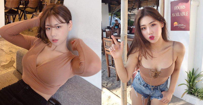 俏皮性感姐姐上圍「不科學腫脹」　S 形身段讓人眼睛大吃冰淇淋！