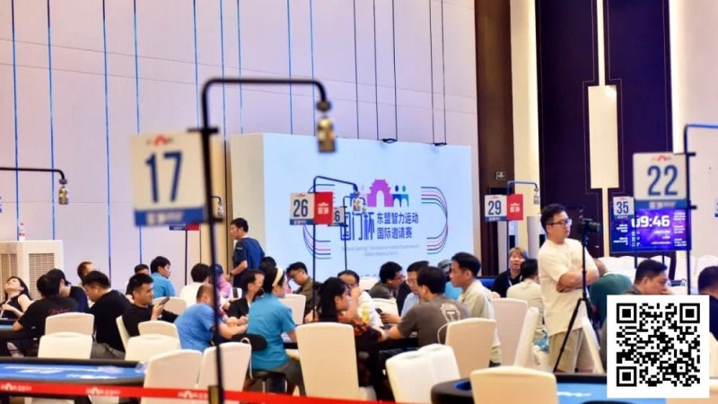 【EV 扑克】国门杯·防城港 | 主赛共 691 人次参赛 153 人晋级复赛，徐成龙、张新分别领跑预选赛 C/D 组