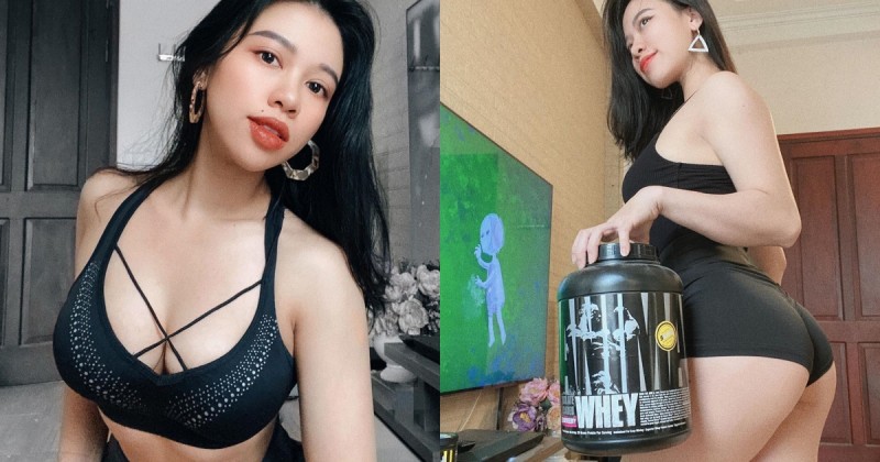 【蜗牛娱乐】超猛健身女將「肥美翹臀」好Q彈!高蛋白不離手難怪「前凸後翹」練超好! 【蜗牛娱乐】超猛健身女將「肥美翹臀」好Q彈!高蛋白不離手難怪「前凸後翹」練超好!