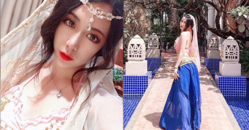 【蜗牛娱乐】根本中東公主!大眼正妹「Gogo狗狗」體驗不同風情,異域服飾也藏不住32E美胸! 【蜗牛娱乐】根本中東公主!大眼正妹「Gogo狗狗」體驗不同風情,異域服飾也藏不住32E美胸!