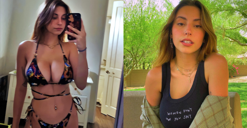 能否交往…乳量絕對是關鍵！大眼正妹秀胸前大奶包　網友：無法反駁