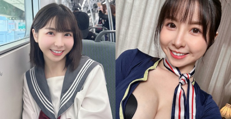 小惡魔系肉食女 Tiny 多重身分讓人著迷　女僕、學生、空姐兜擠？