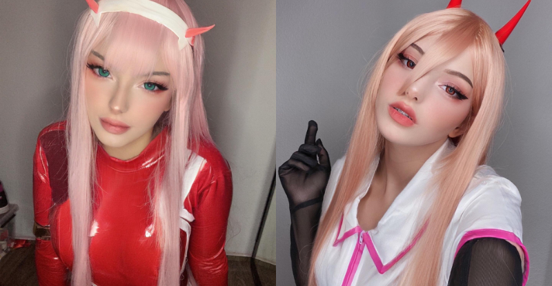 顏值逆天！正妹 Coser 頂天使美顏卻扮性感小惡魔　魅惑電眼極挑釁會勾人