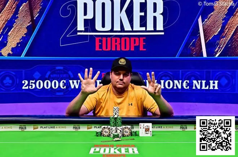 【EV 扑克】话题 | Shaun Deeb 斩获 WSOP 欧洲站桂冠，以八条金手链并列历史第七