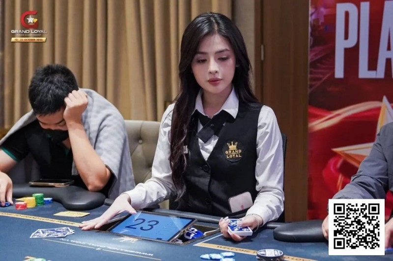 【EV 扑克】GLPC 系列赛·河内 | 迷你主赛事 DAY1 共 1381 人次参赛，中国选手张波横扫牌桌，122 万记分巨大优势晋级！