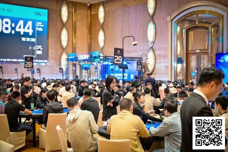 【EV 扑克】2025CPG®横琴湾巡游赛 | 首轮战罢，主赛 1780 人次参赛，598 人晋级第二轮，佟鑫领跑 C 组