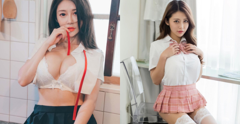 【蜗牛娱乐】天使中的魔鬼!「安希Vicky」無害眼神超無辜,「核彈級巨乳」撐爆制服太震撼! 【蜗牛娱乐】天使中的魔鬼!「安希Vicky」無害眼神超無辜,「核彈級巨乳」撐爆制服太震撼!