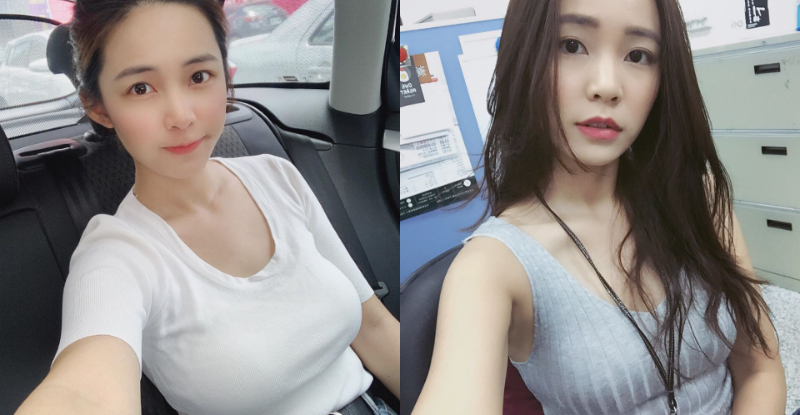 神出來啦！超正童顏人妻「Keira」純白素 T 就很性感　網友：羨慕老公