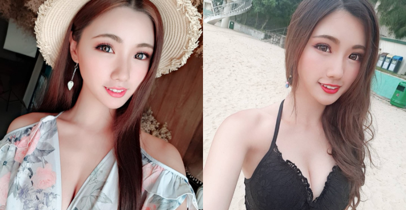 氣質魅惑妖精「張倫倫 Ellen Chang」深 V 泳裝露白嫩奶球　火辣曲線太性感