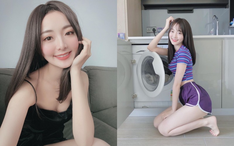 天菜美腿女神「王卓淇」真理褲挺出蜜桃臀　辣秀 42 吋「白皙嫩腿」畫面超誘人