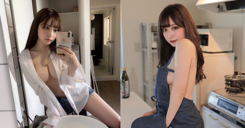 尺度也太大！F 罩杯巨乳 Coser「おもてちゃん」超萌笑顏下的「白皙雙峰」好工口！