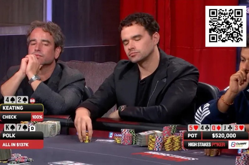 【EV扑克】用4-high跟注全下,用AA推入1287个BB——Alan Keating是天才还是疯子? 【EV扑克】用4-high跟注全下,用AA推入1287个BB——Alan Keating是天才还是疯子?