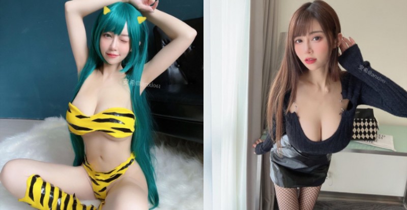 【蜗牛娱乐】安希 Anxi爆乳Cosplay「真人版拉姆」　網友：還原程度100%