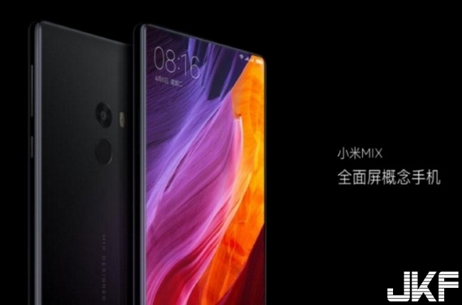 小米出新招！全陶瓷無邊框概念機「小米 MIX」曝光