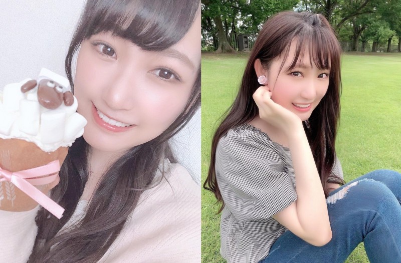 【蜗牛娱乐】怎麼可以這麼可愛！甜美小吃貨「原かれん」拍照離不開美食　迷人笑容讓人看了好心動