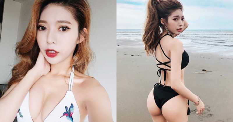 【蜗牛娱乐】白沙灣出現「最美蜜桃臀」！台灣正妹PEGGY展現蜜桃軟實力，白白嫩嫩太瘋狂啦！