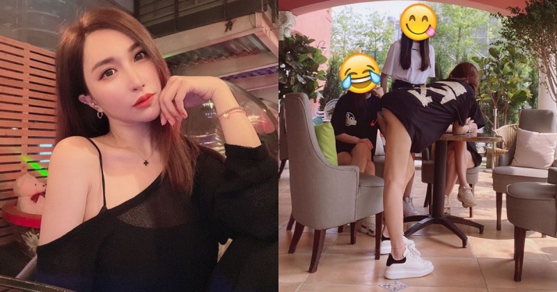 性感下身失蹤裝被偷拍！「F 罩杯奶油妹」Maggie 白嫩蜜桃臀弧度好驚人