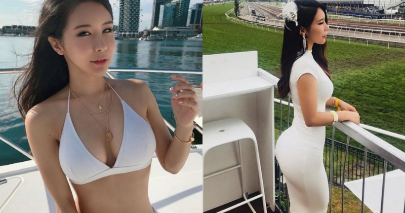 【蜗牛娱乐】外國人也凍未條的超辣body！韓裔正妹「Lucy Park」水蛇腰蜜桃臀真的好犯規