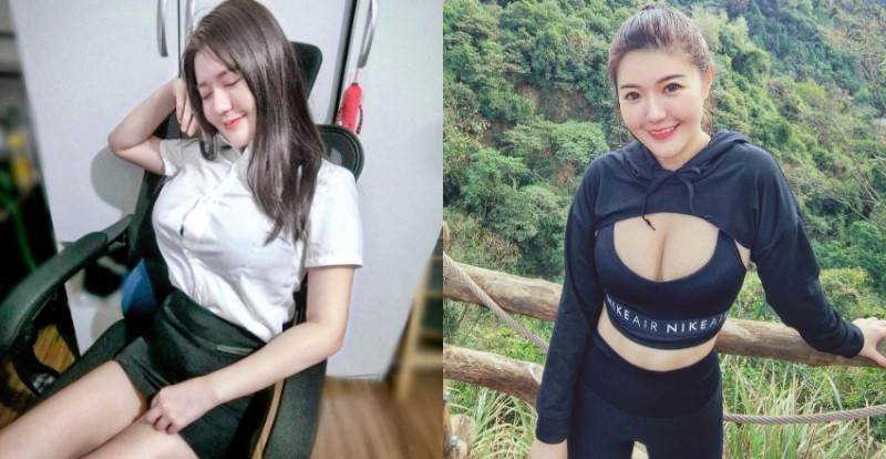 【蜗牛娱乐】性感櫃姐「Judy 邱比特」白襯衫擋不住進擊的巨乳　扣子快要撐不住了