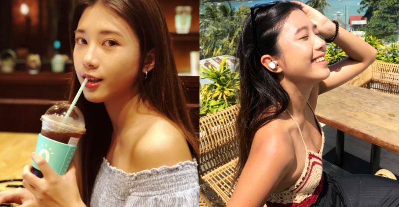 【蜗牛娱乐】能量超級正！陽光校花「盛芷芸Jean Shen」火辣健美曲線秀衝浪，追求者簡直排滿整個海岸線