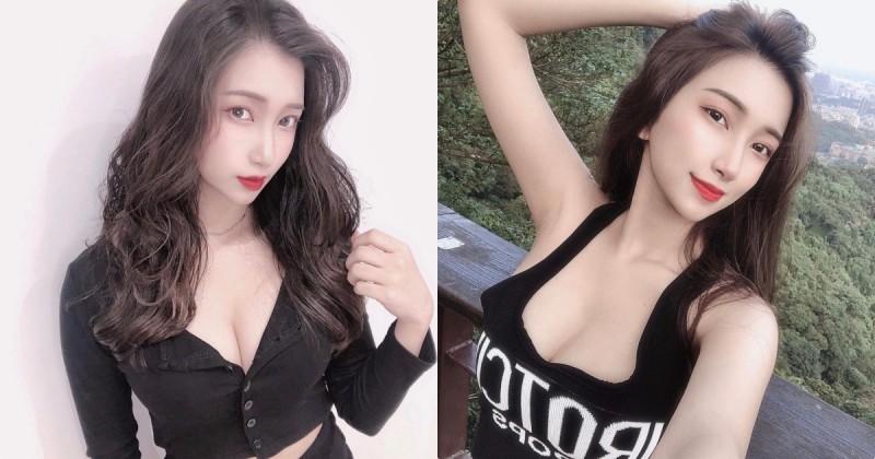 【蜗牛娱乐】美胸正妹「Nana」爬象山誘惑自拍，「白嫩的曲線」比風景還吸睛！