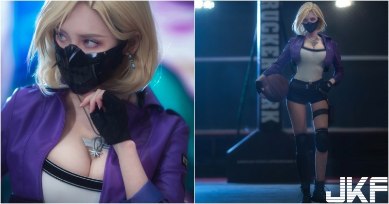 打籃球嗎？「火辣女前鋒」爆乳出擊，不管是肉球還是籃球都讓人想 play one！