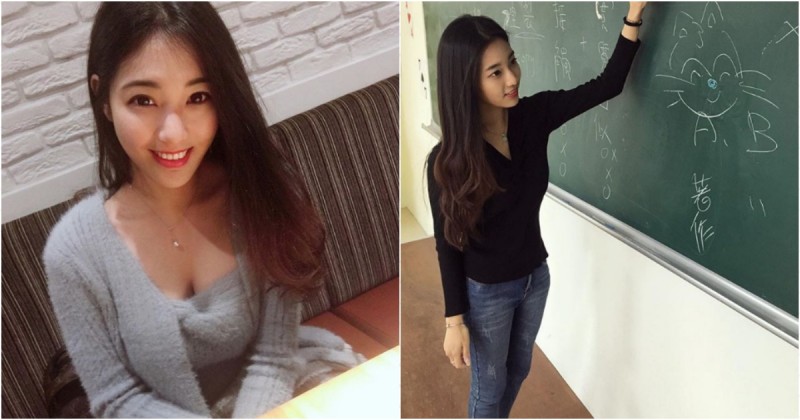 我的老師超級可愛！大學正妹教師「鄭小奈」年輕貌美 同學暴動不敢翹課