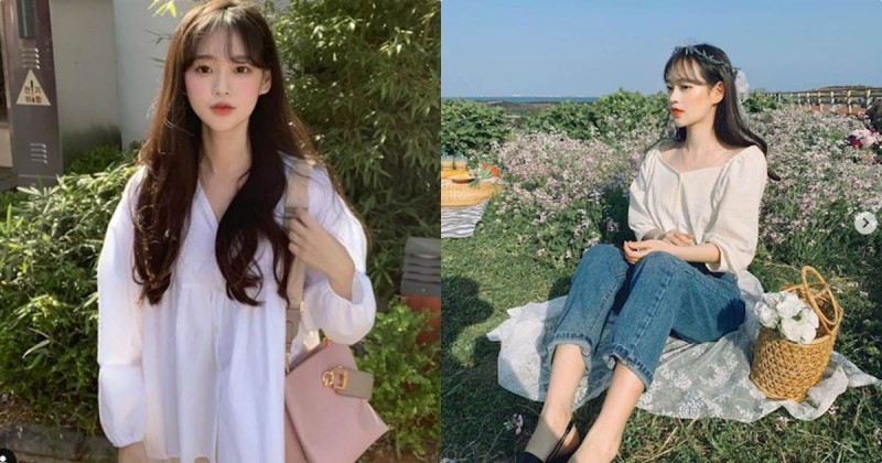 【蜗牛娱乐】走文藝風的清新感妹子Jenny，野餐時的氣質打扮超療癒！