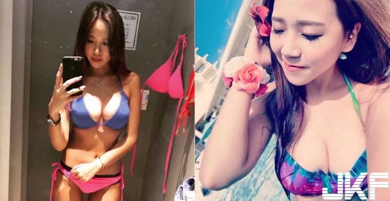 【蜗牛娱乐】國文老師身材太正！上圍「乳量驚人」更衣室自拍，這尺寸太厲害！