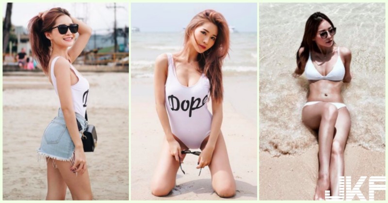 【蜗牛娱乐】滿滿福利！超優質「沙灘爆乳妹」身材好誘惑！超火辣「美胸身材」逼死人啊…