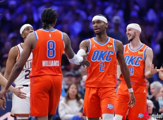 迈博体育 官方实力榜:雷霆居首湖人升至第四 勇士排名NO.16 迈博体育 官方实力榜:雷霆居首湖人升至第四 勇士排名NO.16