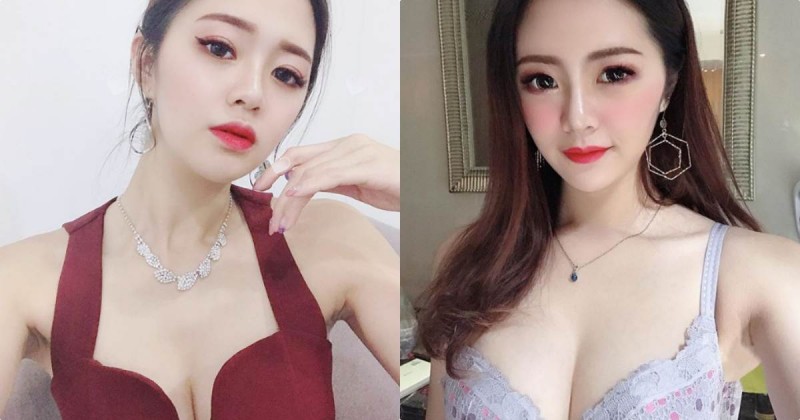 【蜗牛娱乐】長腿SG拿鐵「車頭燈好驚人」，超性感爆乳裝兇爆了！