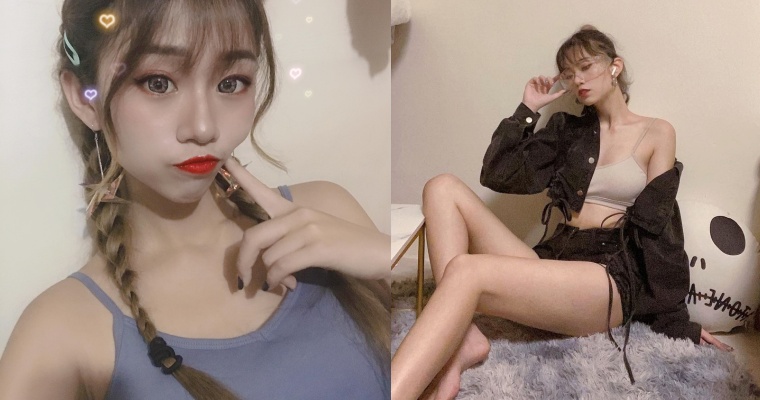 【蜗牛娱乐】大尺度辣模 Verna 曬美腿祝 JKF 生日快樂！「高衩＋網襪」猛吸千讚