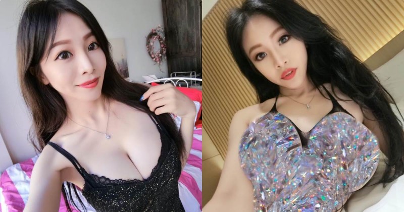 【蜗牛娱乐】F奶超辣正妹老師「小悠 / Judy」，自拍時「雪白美乳」太飽滿！