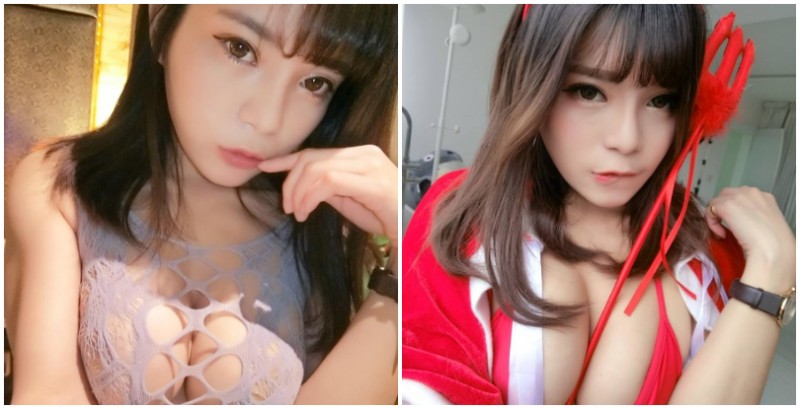 【蜗牛娱乐】這衣服太超過了！超火辣「爆乳小隻馬」事業心很大，過激洞洞裝讓你hold不住！