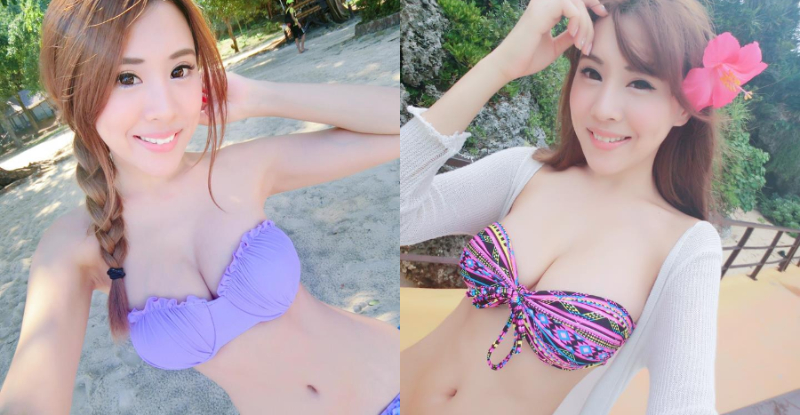 【蜗牛娱乐】94這個形狀！正妹完美「極品水滴乳」，讓人移不開視線！