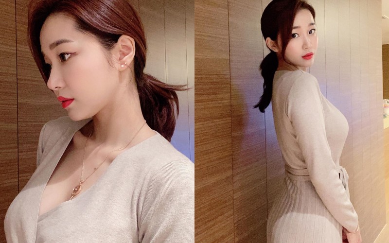 【蜗牛娱乐】巨乳大隻馬人妻「오또맘」170公分身材比例高挑又火辣　緊緻「凹凸曲線」讓人鼻血狂噴