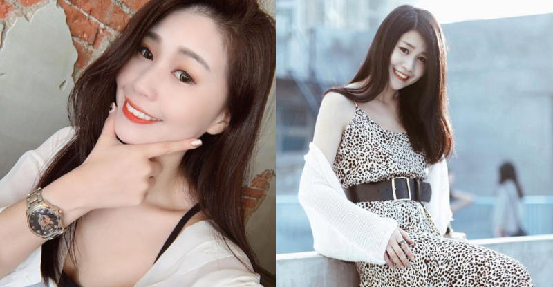 【蜗牛娱乐】怎麼穿怎麼美！時尚美女「賴白白」清新笑顏太迷人，長裙下的白嫩美腿遮也遮不住！