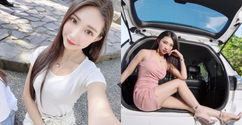 【蜗牛娱乐】副駕正取！甜美正妹「小曖萱Strawberry」水汪大眼太吸睛，香車配美人剛好一次包軌！